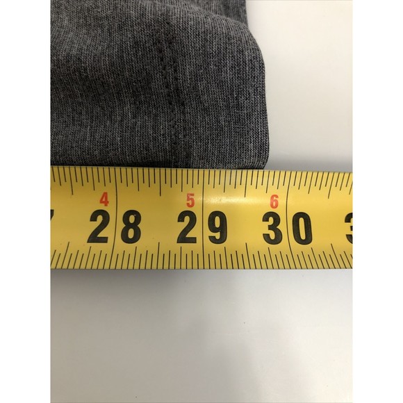 Lululemon Men’s Evolution Short Sleeve Polo Shirt Size M Active Preppy Golf Gray - Picture 6 of 6